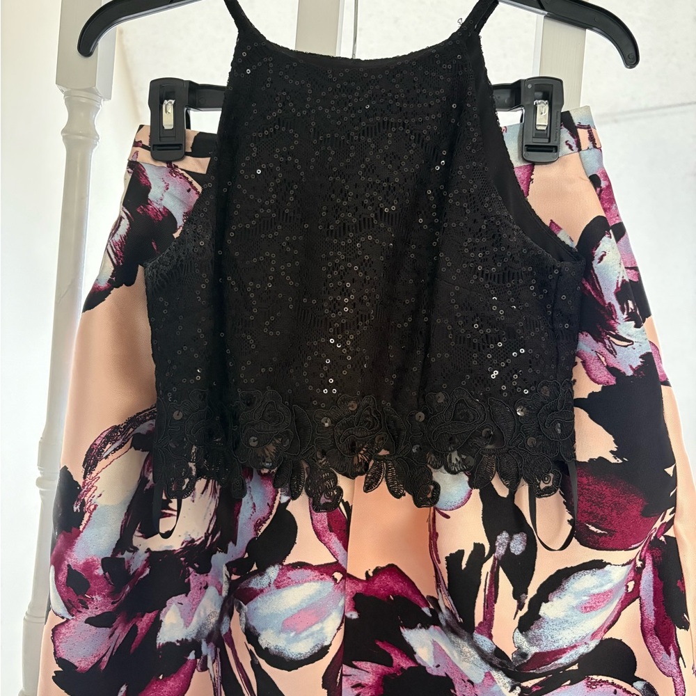 Floral Lace Dress | Homecoming, Wedding Guest, Date Night - Size 7